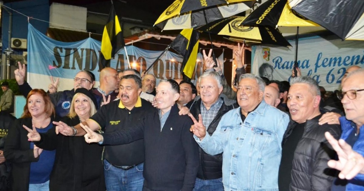 Julio Rubén Ledesma, secretario general del SEOCA Zona Oeste, participó de la normalización de Las 62 Organizaciones Peronistas de Esteban Echeverría, Ezeiza y Cañuelas junto a dirigentes sindicales y políticos.