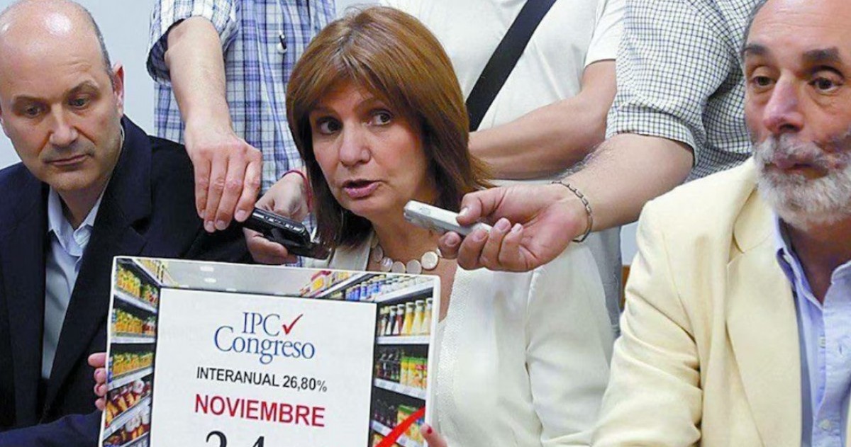 La foto de la presentación del IPC Congreso allá por noviembre de 2015, con Patricia Bullrich y Federico Sturzenegger, hoy en el Gobierno de Javier Milei.