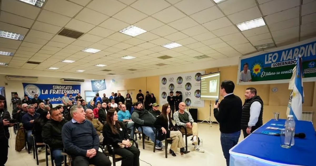 Leo Nardini se reunió con referentes gremiales de Mar del Plata y otros distritos bonaerenses en la sede de La Fraternidad, donde recibió adhesiones a su proyecto para competir por la Gobernación en 2027.