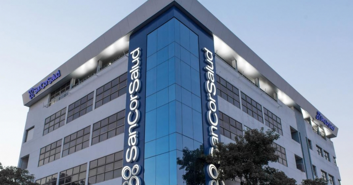 Sede central. El edificio matriz de SanCor Salud, en la ciudad santafesina de Sunchales. (Prensa Sancor Salud)