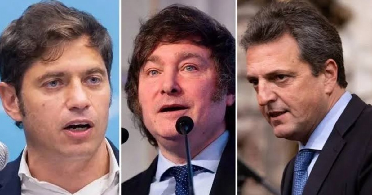 Sergio Massa y Axel Kicillof quedaron por encima de Javier Milei en los dos escenarios de segunda vuelta evaluados por QSocial.