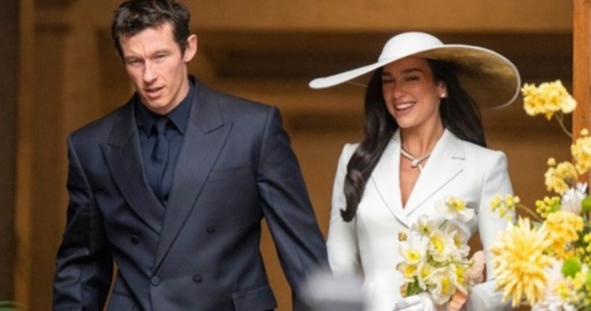 Dua Lipa y Callum Turner se casaron en Londres en una ceremonia íntima antes de la gran celebración que preparan en Sicilia.