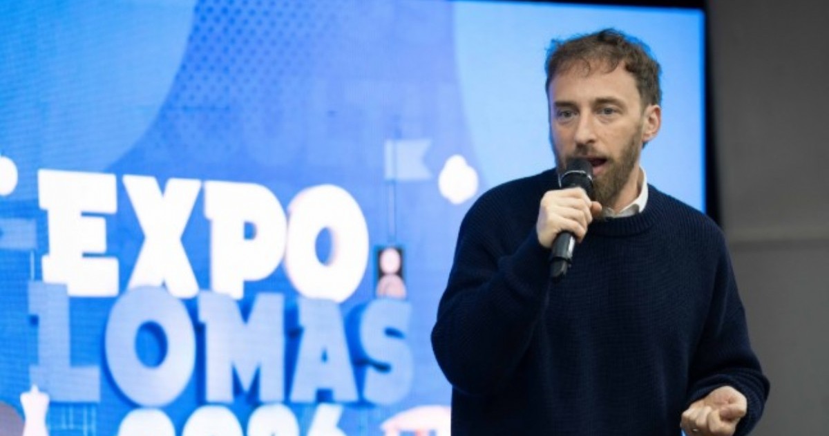 Federico Otermín, intendente de Lomas de Zamora, presentó Expo Lomas 2026 y destacó el objetivo de fortalecer la identidad productiva y cultural del distrito.