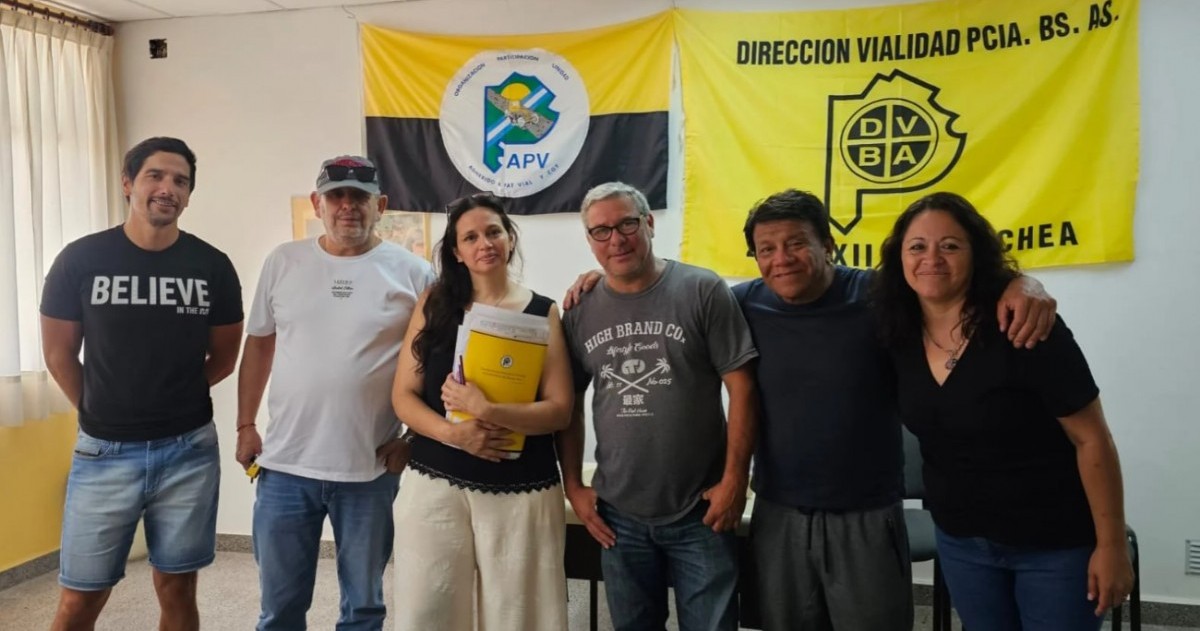 Soledad Rivero asumió como Secretaria General de la Asociación del Personal de Vialidad de la provincia de Buenos Aires durante un acto realizado en la Casa del Trabajador Vial de La Plata.