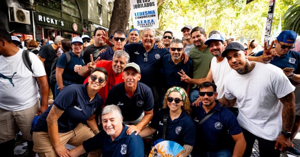 El sindicato encabezado por Julio Rubén Ledesma participó de la marcha convocada por la CGT y sostuvo que el proyecto “vulnera derechos conquistados con años de lucha”.