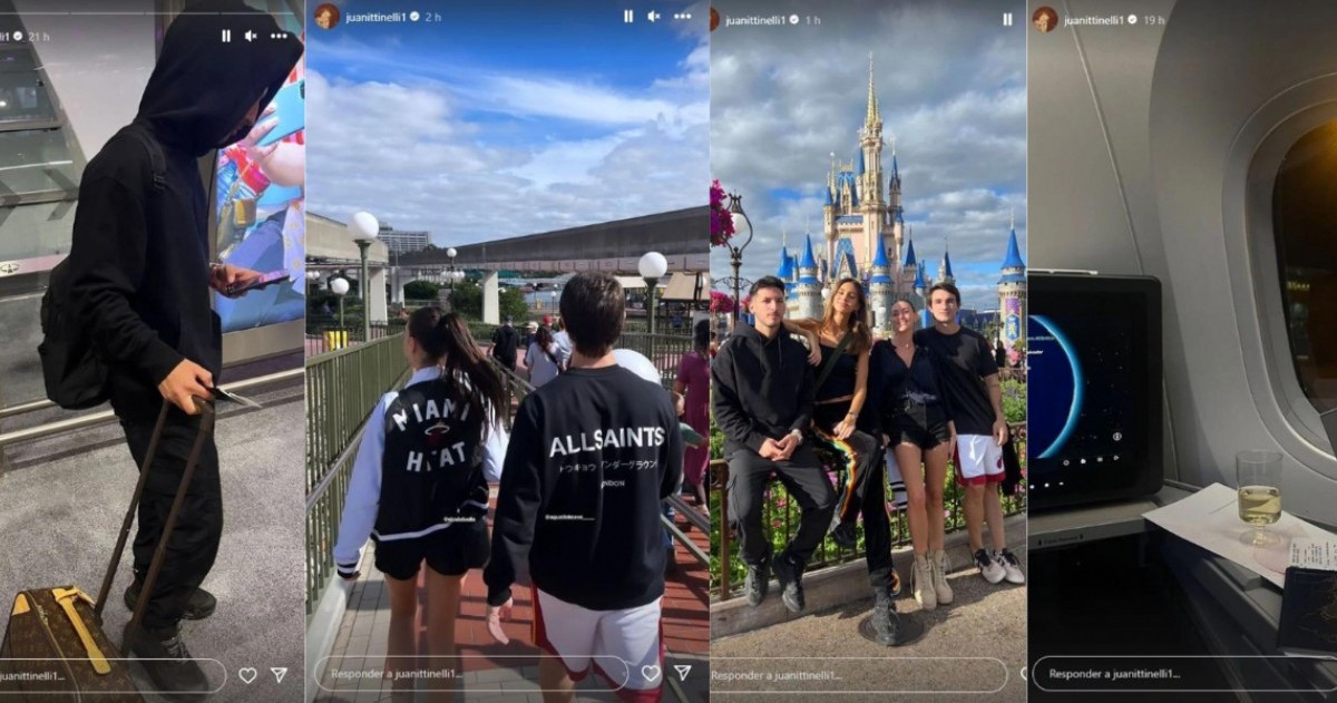La recopilación de historias que subió la modelo a su cuenta de Instagram.