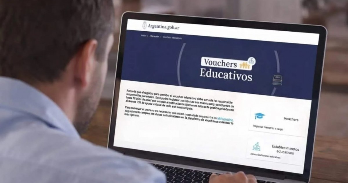 El beneficio alcanza a familias con hijos en escuelas privadas con al menos 75 por ciento de subsidio estatal y la inscripción estará habilitada hasta el 30 de abril.