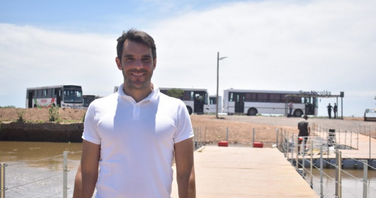 Manuel Passaglia, uno de los intendentes más jovenes de la provincia de Buenos Aires.
