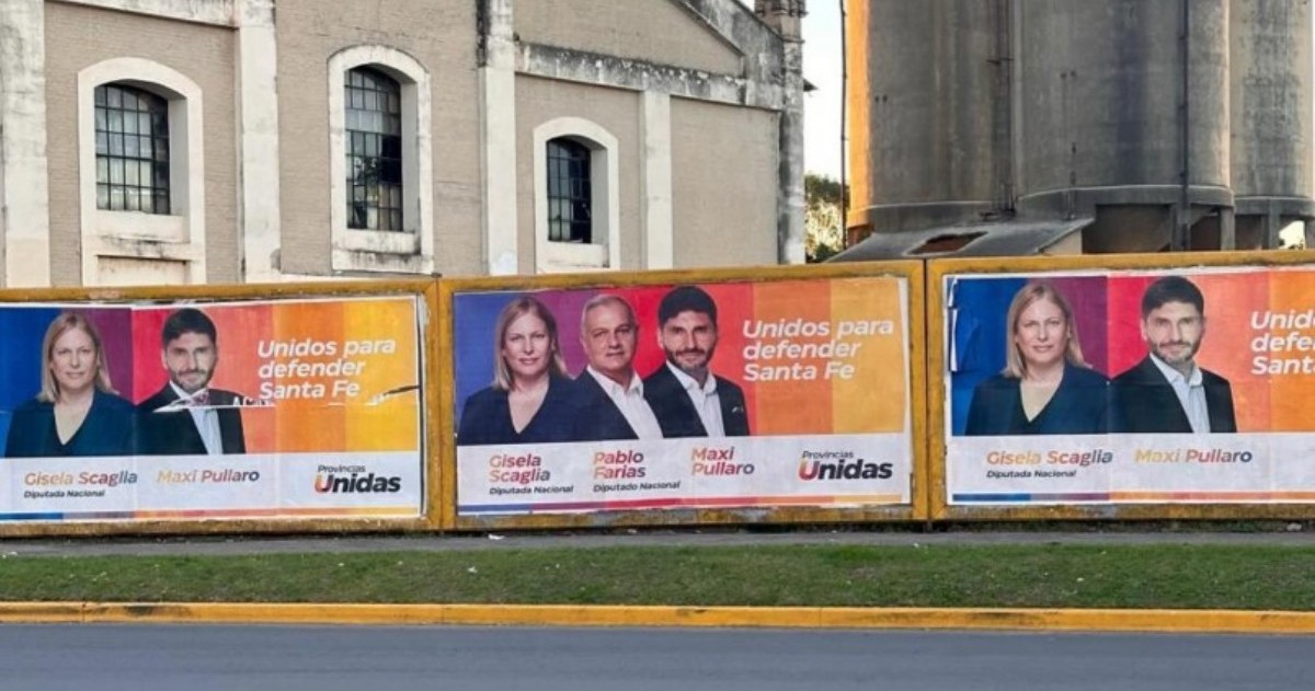 El gobernador Maximiliano Pullaro lanzó una intensa campaña en vía pública para respaldar a sus candidatos a diputados nacionales.