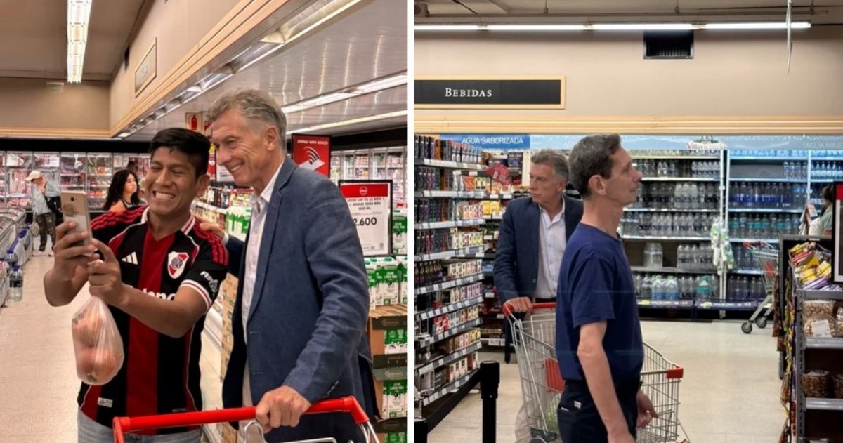 El ex presidente fue fotografiado en una sucursal de la cadena Disco, donde vecinos se acercaron a saludarlo y sacarse fotos, en una aparición que rápidamente se viralizó en redes sociales.