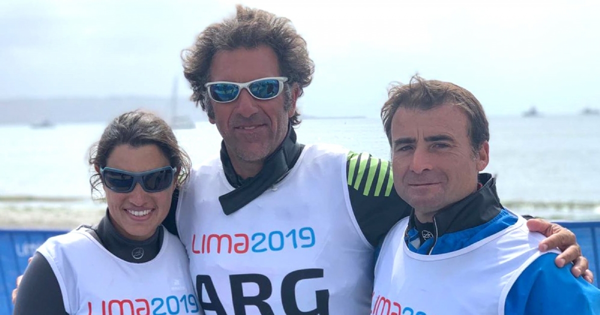 Javier Conte, Paula Salerno e Ignacio Giammona