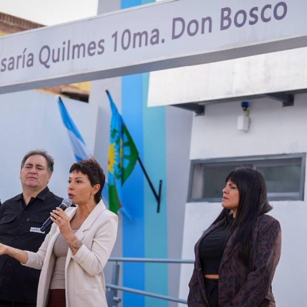 Quilmes inauguró en Don Bosco su primera comisaría construida en 33 años