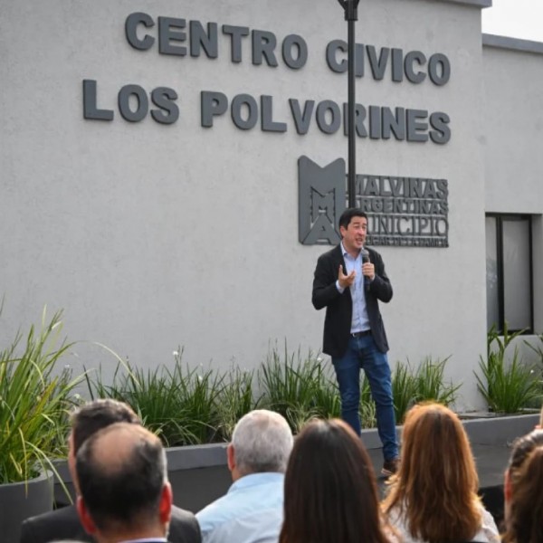 Nardini inauguró el nuevo Centro Cívico de Los Polvorines para acercar servicios municipales a los vecinos