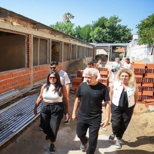 Quilmes reactivó la obra de la Escuela Secundaria número 8 de Don Bosco