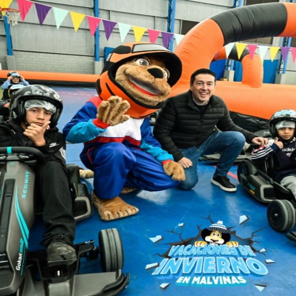 Leonardo Nardini lanzó una agenda gratuita de actividades para las vacaciones de invierno en Malvinas Argentinas