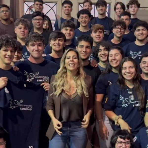 Romina Diez respaldó a Universitarios por la Libertad en la UNR y apuntó contra el "adoctrinamiento"