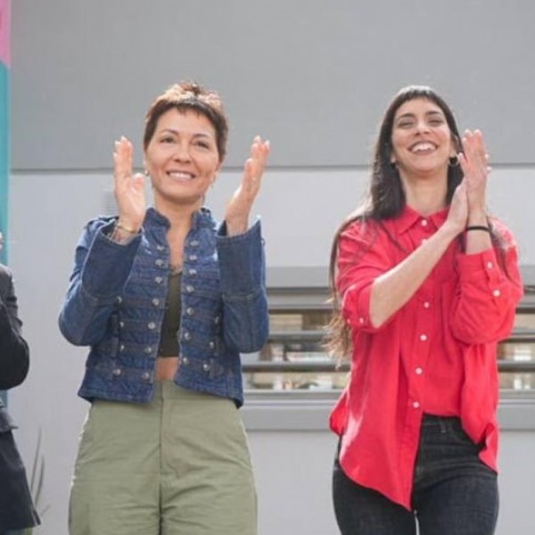 Mayra Mendoza y Eva Mieri inauguraron una Casa de Abrigo para infancias construida con fondos municipales