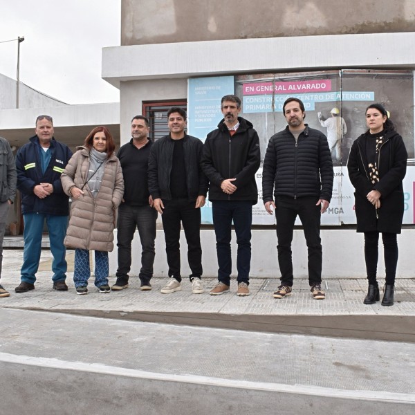 El ministro Kreplak recorrió el anexo sanitario que se inaugurará en agosto con una inversión de 1393 millones de pesos