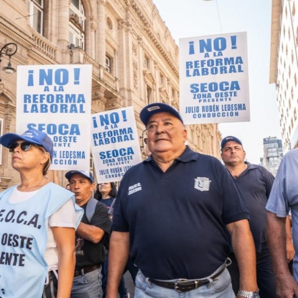 Ledesma pidió un paro por tiempo indeterminado y cargó contra el Gobierno por la Reforma Laboral