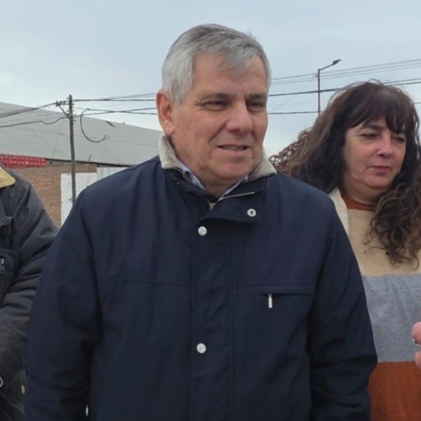 Britos defendió la obra pública en Chivilcoy: "No se detiene y no se va a detener"